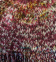 Load image into Gallery viewer, Marled toque - red